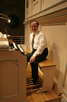 Giorgio Parolini auf der Walcker-Orgel im Jahre 2008